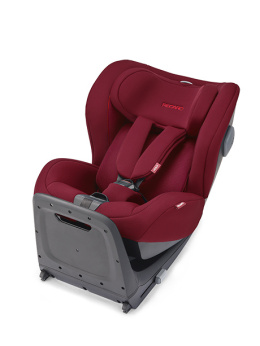 Kio Recaro + Baza Isofix, fotelik samochodowy 9-18 kg 60 - 105 cm max. 3-4 lata kolor Select Garnet Red