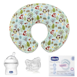 Poduszka Rogal Do Karmienia Chicco "Miracle Middle Insert" Boppy + GRATISY - Woodsie