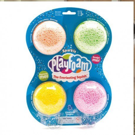 Playfoam, masa piankowa z brokatem, modelina, LEARNING RESOURCES