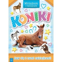 Książka Koniki. Minialbum z naklejkami