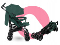 IRMA Lionelo wózek spacerowy 7kg Dożywotnia Gwarancja - Green Forest
