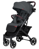 Astra 2022 Carrello wózek dziecięcy spacerowy do 22 kg, waga tylko 8,1 kg - Raven Grey