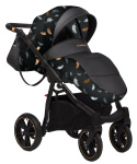 MOMMY Special Edition 2w1 BabyActive wózek głęboko-spacerowy - Air Rose Gold