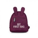 Childhome plecak dziecięcy my first bag aubergine CHILDHOME