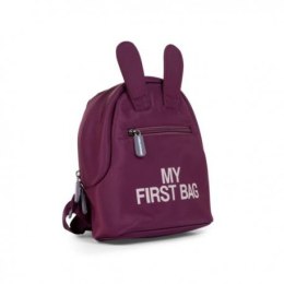 Childhome plecak dziecięcy my first bag aubergine CHILDHOME