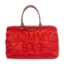 Childhome torba mommy bag pikowana czerwona CHILDHOME