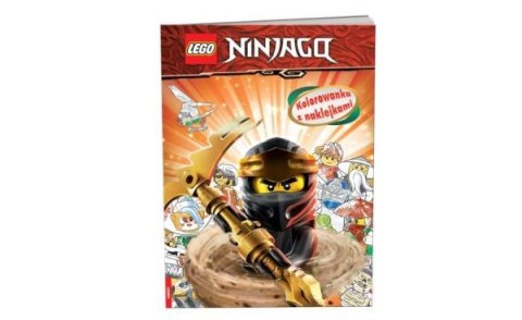 Kolorowanka z naklejkami LEGO NINJAGO NA-6704 AMEET