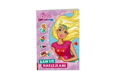 Książka Barbie Dreamtopia. Baw się naklejkami STJ-1401