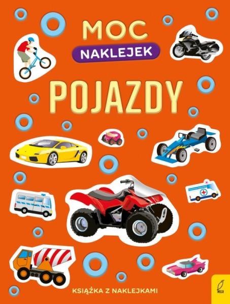 Książka Moc naklejek. Pojazdy