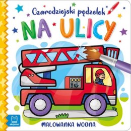 Malowanka wodna Czarodziejski pędzelek. Na ulicy.