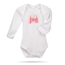 Lait Baby Organic Body Long Sleeve Rose the Bunny 6 m+