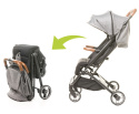 Twizzy 4Baby wózek spacerowy do 22 kg - Dark Grey