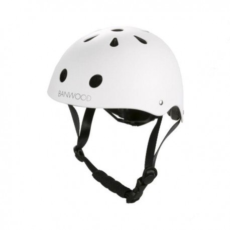 Banwood dziecięcy kask rowerowy white BANWOOD