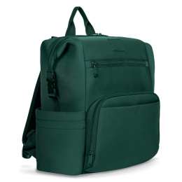 CUBE Lionelo plecak torba do wózka, 12 kieszeni - Green