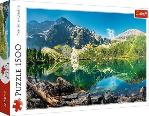 TREFL 26167 Puzzle 1500 Jezioro Morskie Oko, Tatry Polska