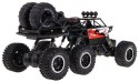 Auto 1 14 Crawler 6x6 R C 2 4G Czerwone