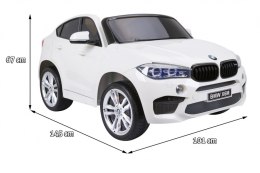 Pojazd BMW X6M 2 os XXL Biały