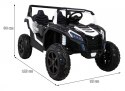 Pojazd Buggy ATV STRONG Racing Biały