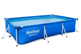 Basen Stelażowy Steel Pro 300x201x66 Prostokątny BESTWAY