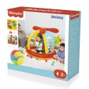 Dmuchany Kojec Fisher-Price dla dzieci Brodzik Helikopter BESTWAY 155x102x91cm + Piłeczki