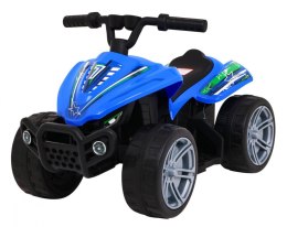 Quad Little Monster na akumulator dla najmłodszych Niebieski Napęd 25W