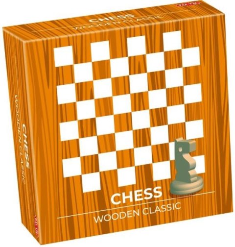 Szachy Wooden Classic gra planszowa 14024 TACTIC