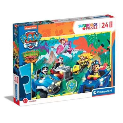 Clementoni Puzzle 24el Maxi podłogowe PAW PATROL Psi Patrol Dino Rescue 24235 p6