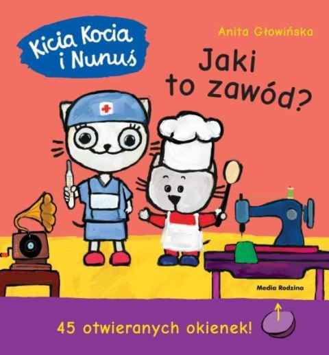 Książeczka Kicia Kocia i Nunuś. Jaki to zawód?