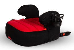 Booster Isofix BabySafe 22-36kg fotelik podstawka siedzisko z mocowaniem isofix - Red Black