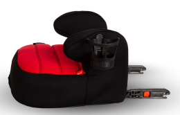 Booster Isofix BabySafe 22-36kg fotelik podstawka siedzisko z mocowaniem isofix - Red Black