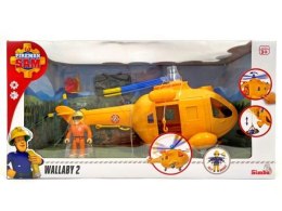 Strażak Sam Helikopter Wallaby II z figurkami Simba