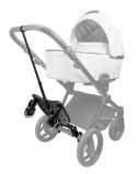 X RIDER Dostawka z siedziskiem mocowana do wózka, max 25 kg + poduszka / wkładka Tropikalne Liście