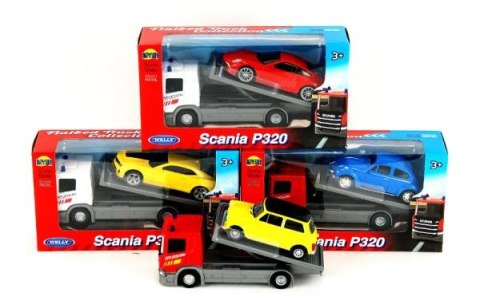 WELLY Ciężarówka Scania Welly 1:43 mix cena za 1 szt