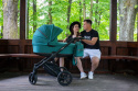 EUFORIA-S 3w1 Paradise Baby wózek wielofunkcyjny z fotelikiem Cosmo 0-13kg - Polski Produkt - kolor 03