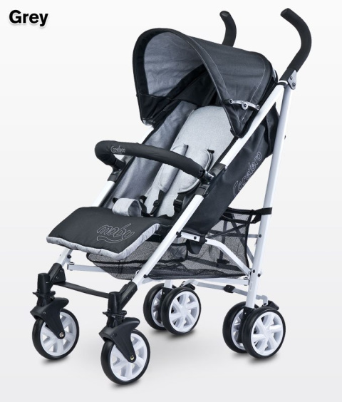 MOBY Caretero wózek spacerowy 7,8kg grey