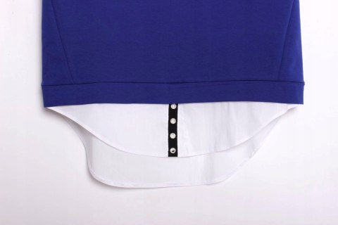 SUKIENKA 2w1 OVERSIZE chabrowa 48/50/52 SUKIENKA 2w1 OVERSIZE chabrowa 48/50/52