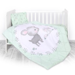 Zestaw Pościeli 2cz. 100x135cm Lamb Green