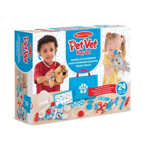 MELISSA Pet Vet Play Set - Examine & Treat w pudełku 18520