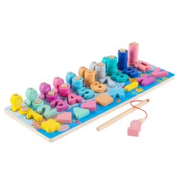 SMILY PLAY SP84019 Montessori Drewniana zabawka edukacyjna