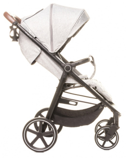 STINGER PRO 4Baby Wózek spacerowy do 22kg - MELANGE LIGHT GREY