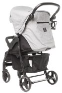 Wózek spacerowy Rapid XXIII melange light grey 4baby