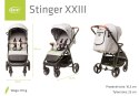 Wózek spacerowy Stinger XXIII melange light grey 4baby