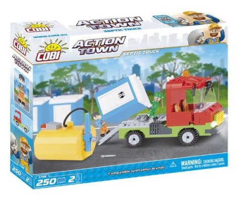 COBI 1788 ACTION TOWN Septic Truck Służby porządkowe 250 klocków p4