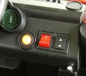 Auto na akumulator dla dzieci 4x4 skóra EVA pilot CAR-JM-14-CZARNY