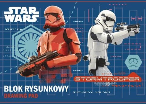 PROMO Blok rysunkowy A4 20k STAR WARS