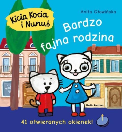 Książka Kicia Kocia i nunuś . Bardzo fajna rodzina