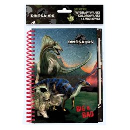 Notes kreatywny z wydrapywankami Dinozaur 17