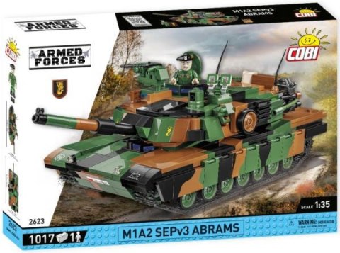 COBI 2623 Armed Forces M1A2 SEPV3 ABRAMS 1017 klocków