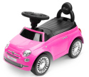 Jeździk dziecięcy Fiat 500 Toyz do 25 kg - PINK