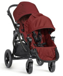 Baby Jogger City Select Double - 2 x siedzisko spacerowa garnet